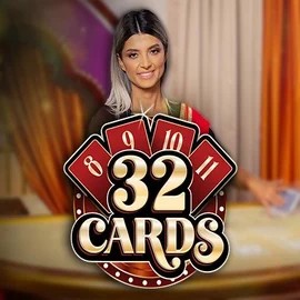 32 Cards slot visual from Ezugi available on morosspin.com