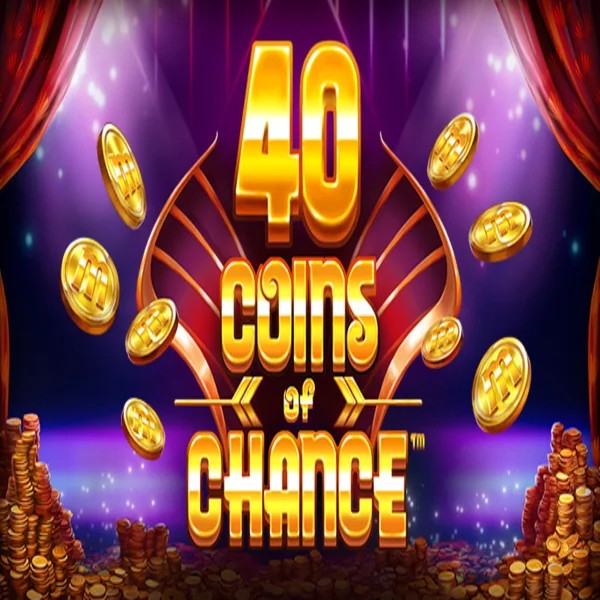 Official Slots logo: 40 Coins of Chance by SYNOT Games at Morospin Casino