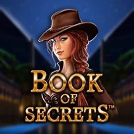 Book of Secrets logo by SYNOT Games at Morospin Casino